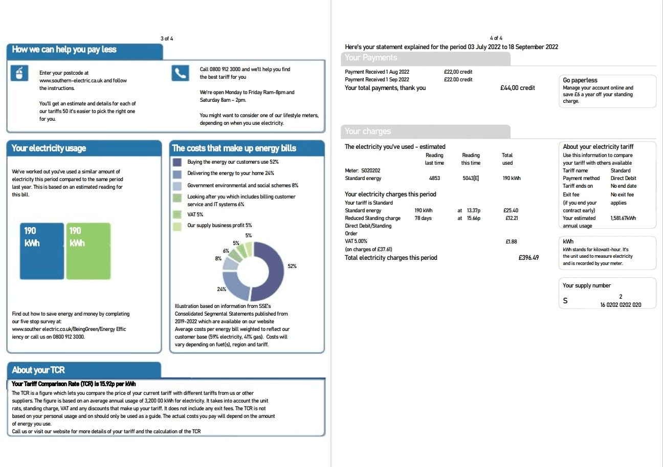  Minol USA business utility bill 